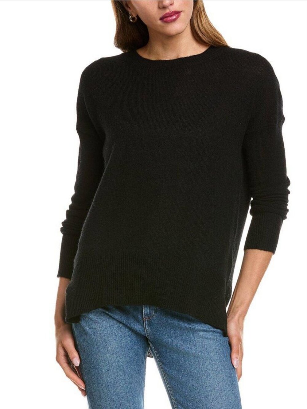 NWOT Jolie Black Cashmere Sweater size M